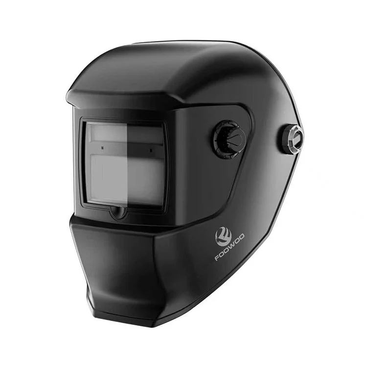 一体型クリアシールド自動遮光溶接ヘルメット